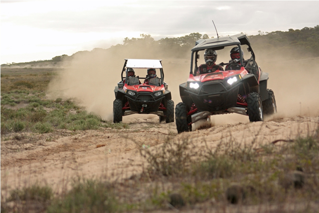 aussie rally champ cody crocker hunts down fellow polaris driver